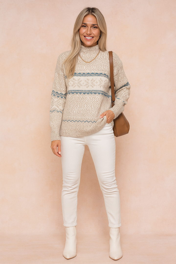 Caroline  | Cozy high-neck sweater