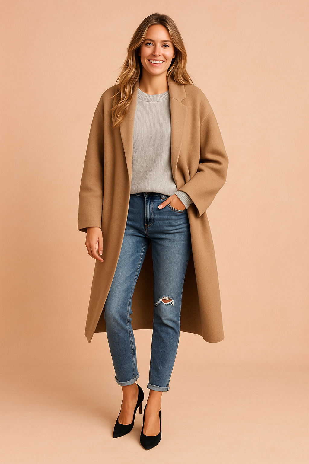 Karolina | Oversize long jacket