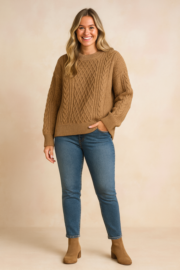 Kami | Cable-knit sweater