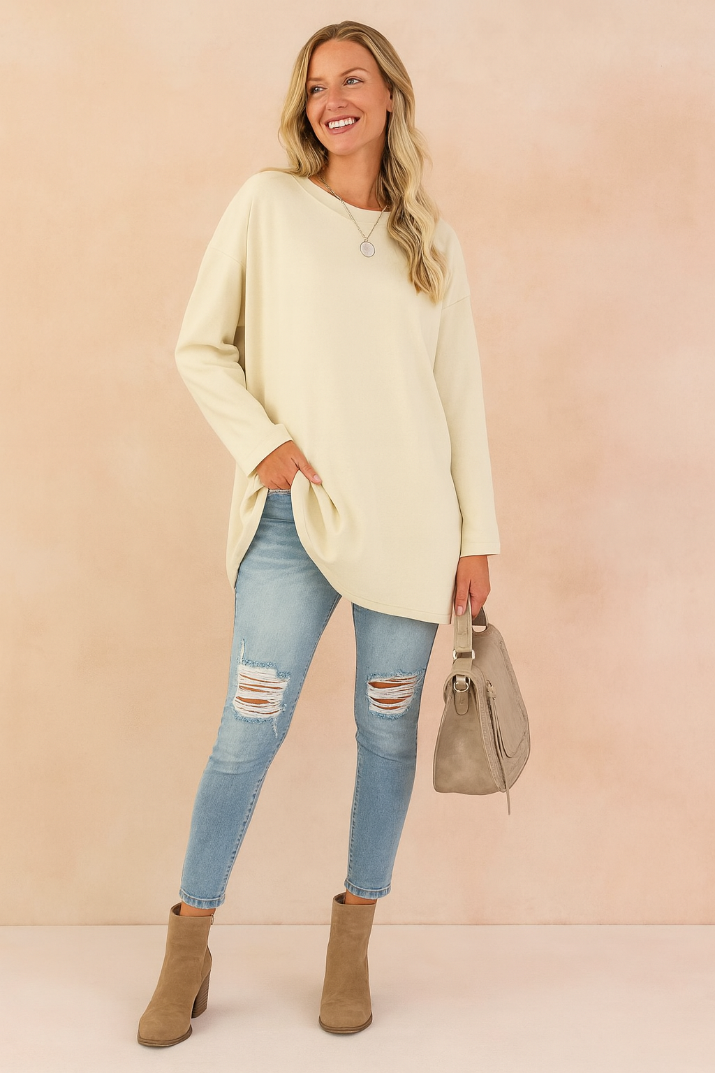 Kinga | Loose oversize sweater