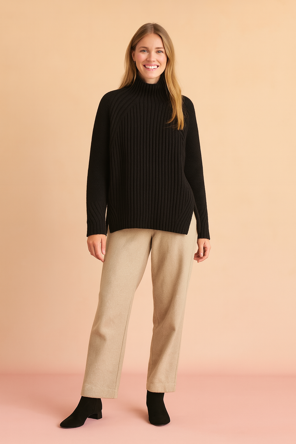 Lena | High-neck sweater