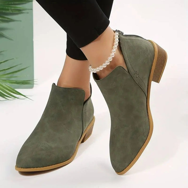 Low Heel Boots