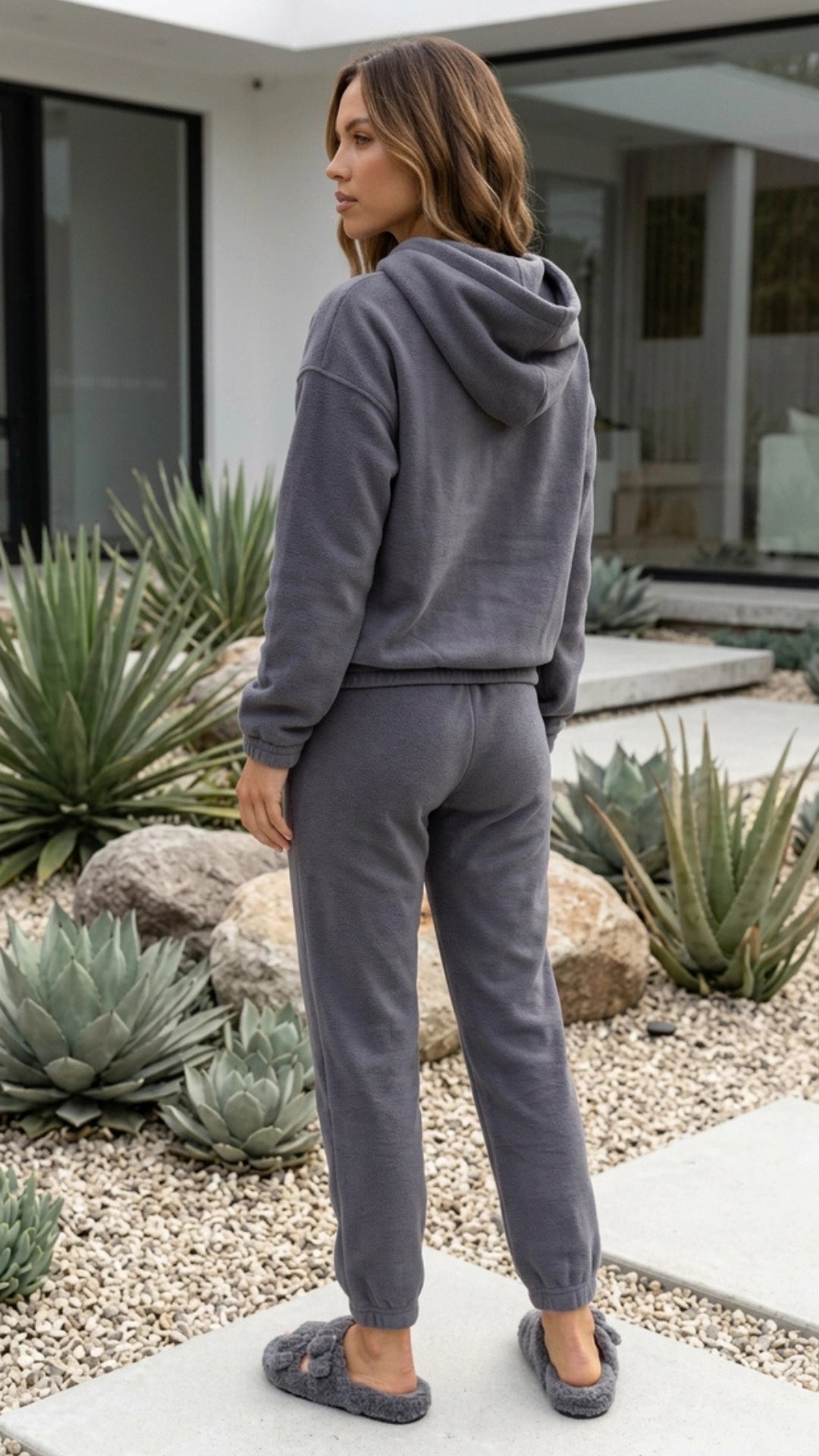 Women’s Two Piece Hoodie Tracksuit Set