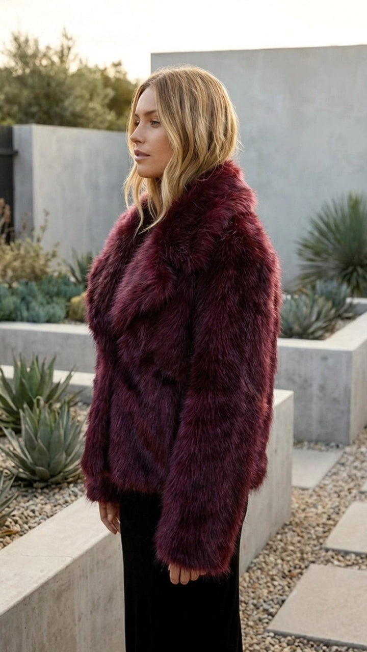Women's Soft Faux Fur Jacket
