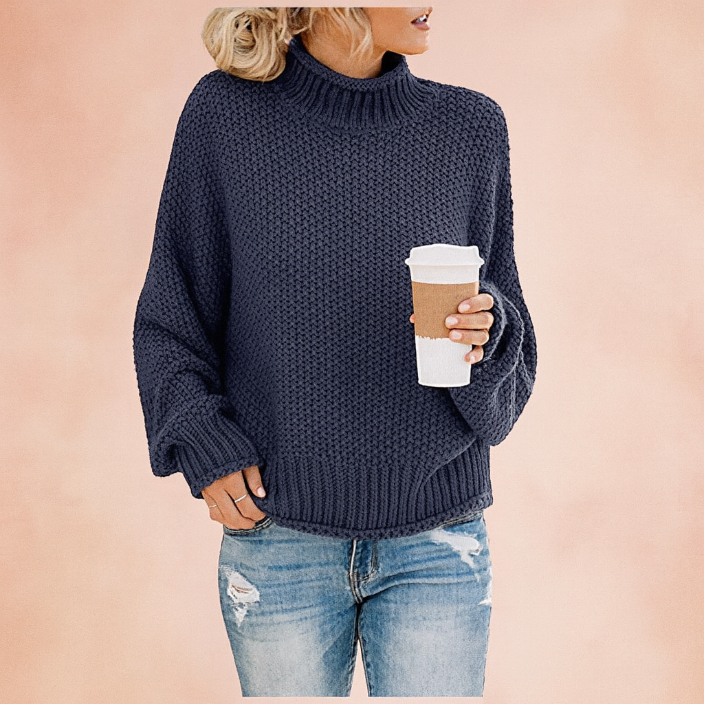 Magda | Oversized turtleneck sweater