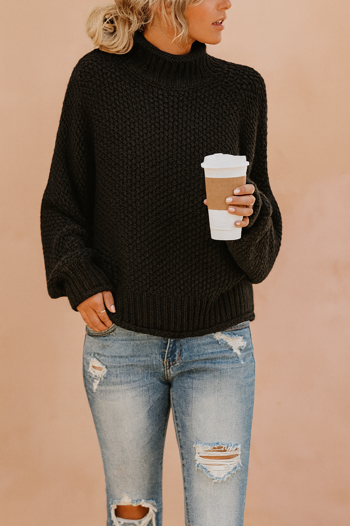 Magda | Oversized turtleneck sweater