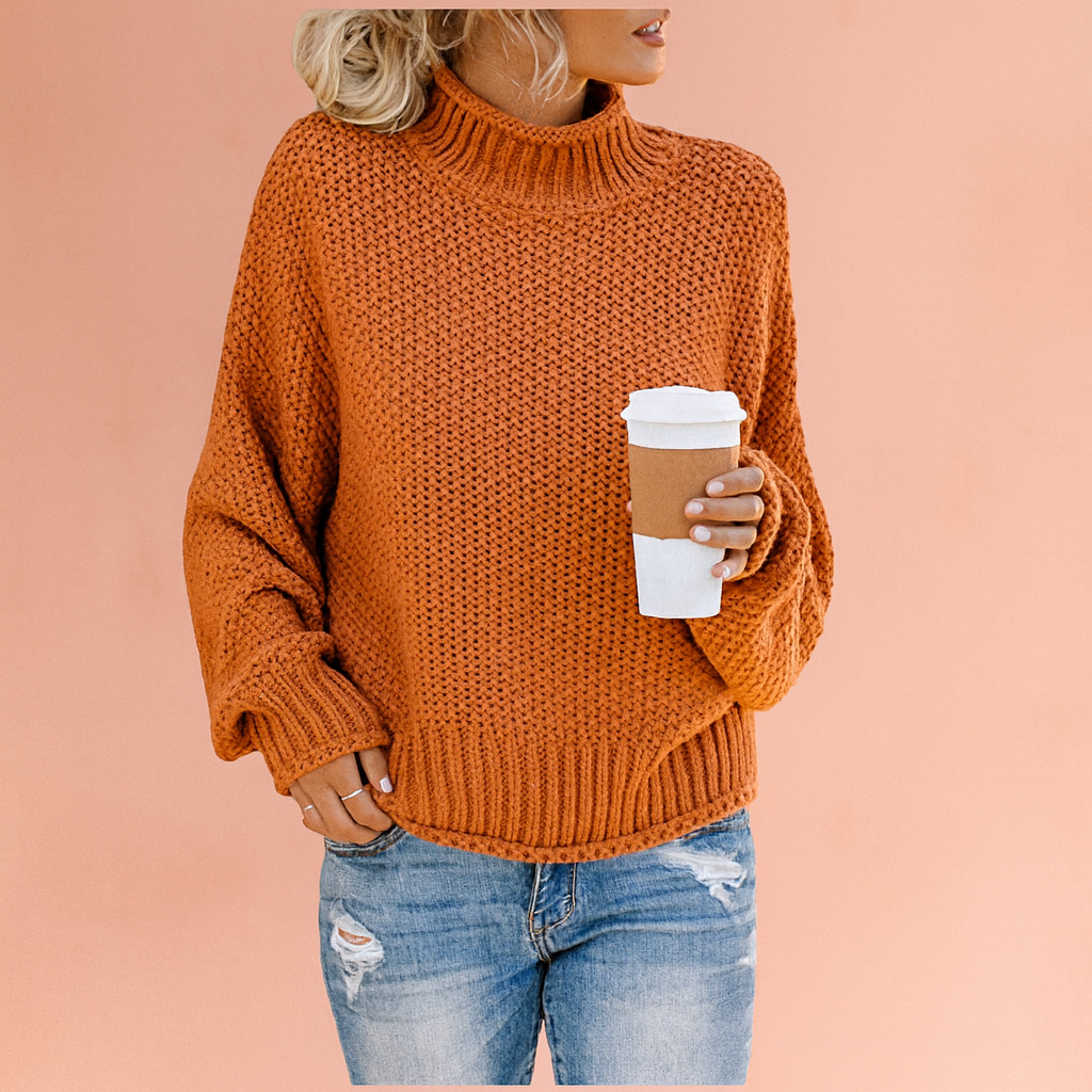 Magda | Oversized turtleneck sweater