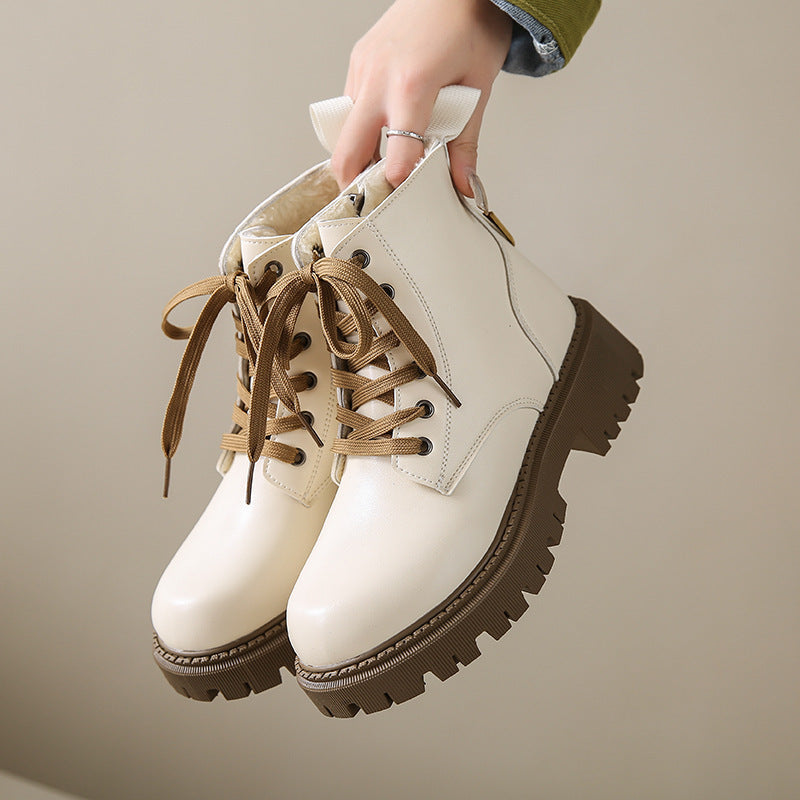 Fia™ | Lined Combat Boots