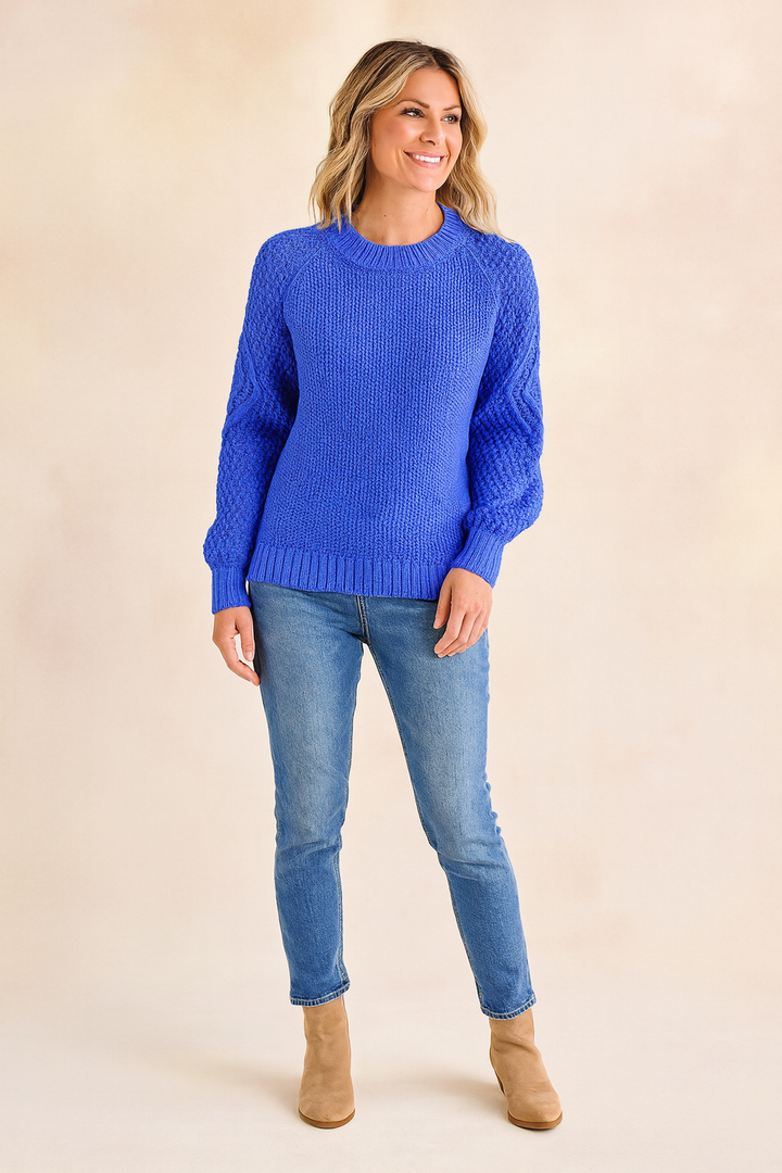 Milena | Sweater with decorative sleeves