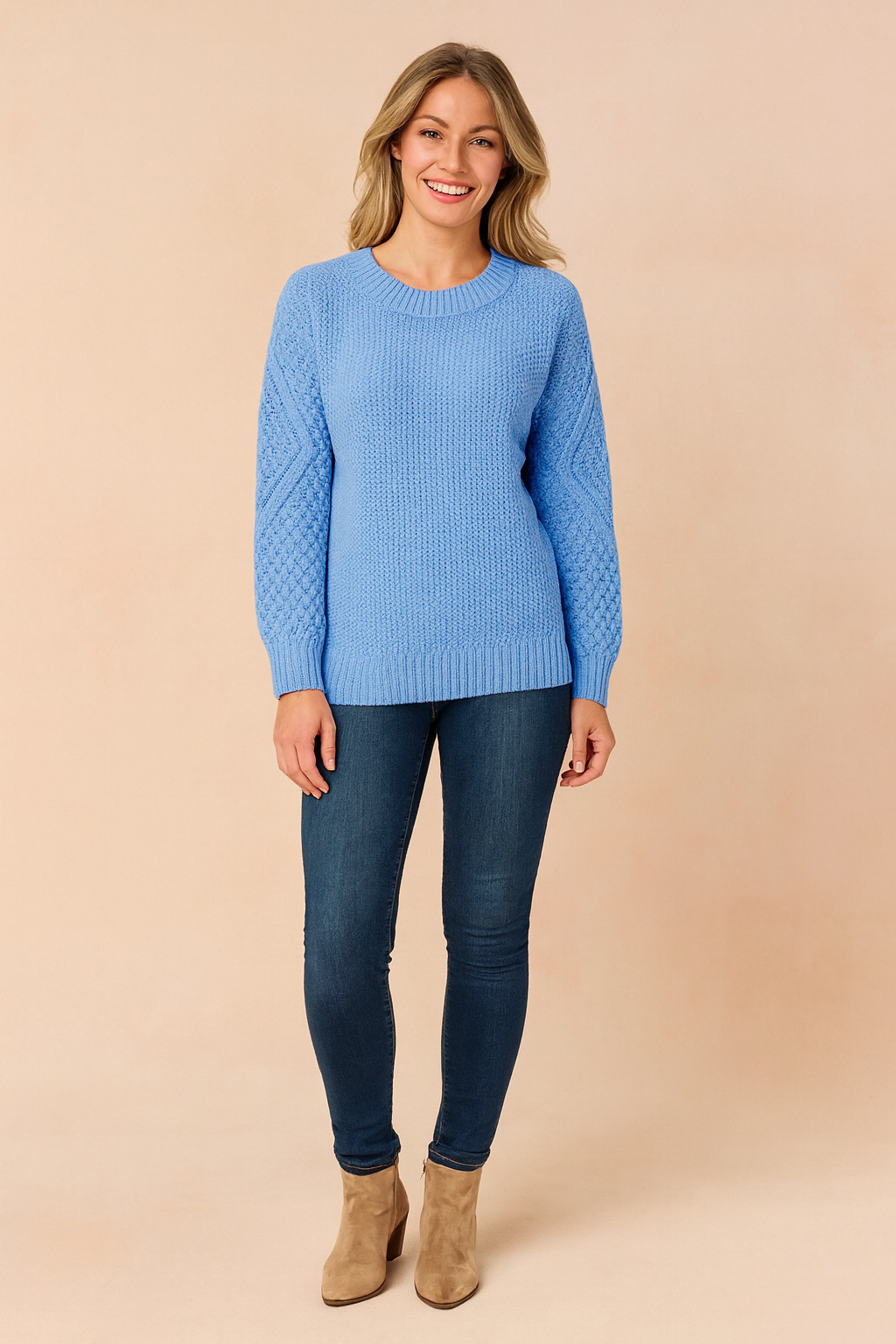 Milena | Sweater with decorative sleeves