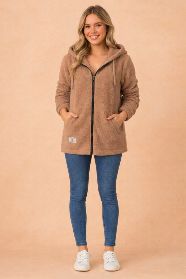 Natalia | Long Women's Winter Jacket with Hood