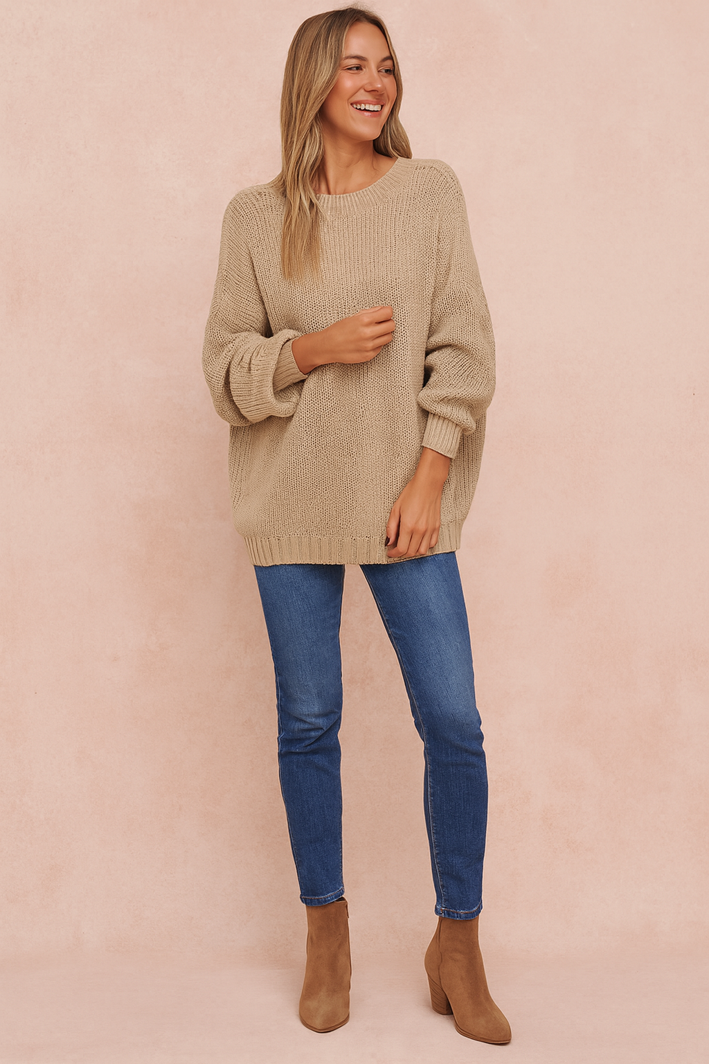 Natalia | Oversized round neck sweater