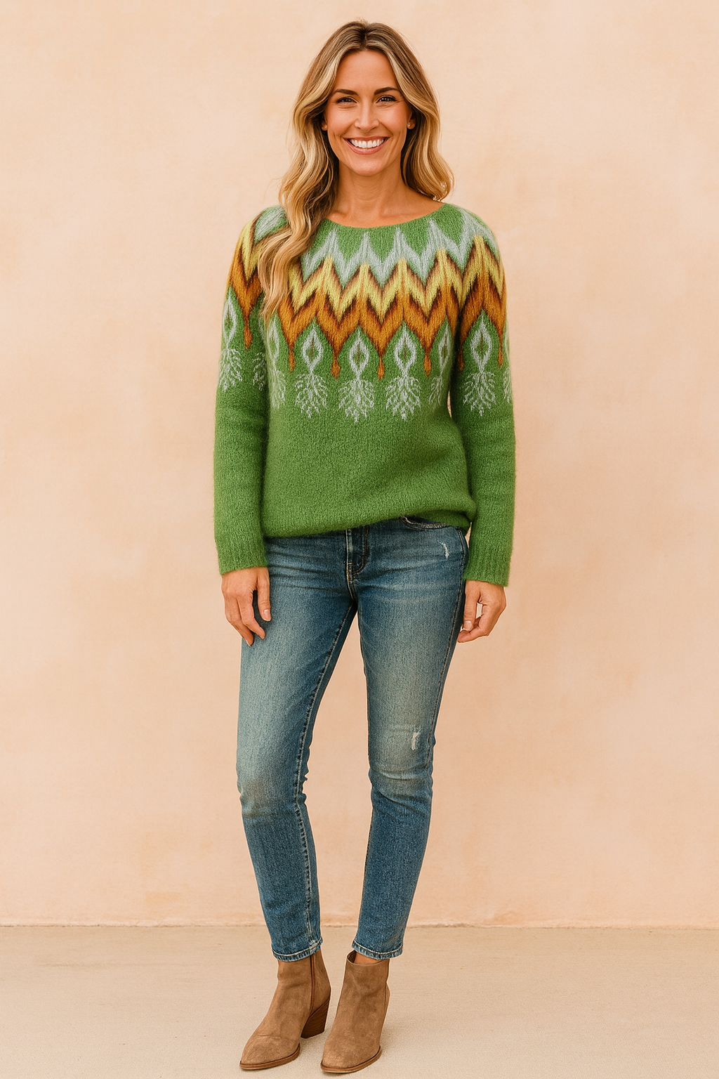 Patrycja | Round neck sweater