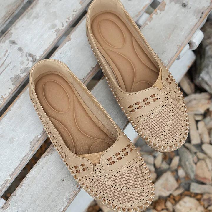 Perforated Slip-On Flats