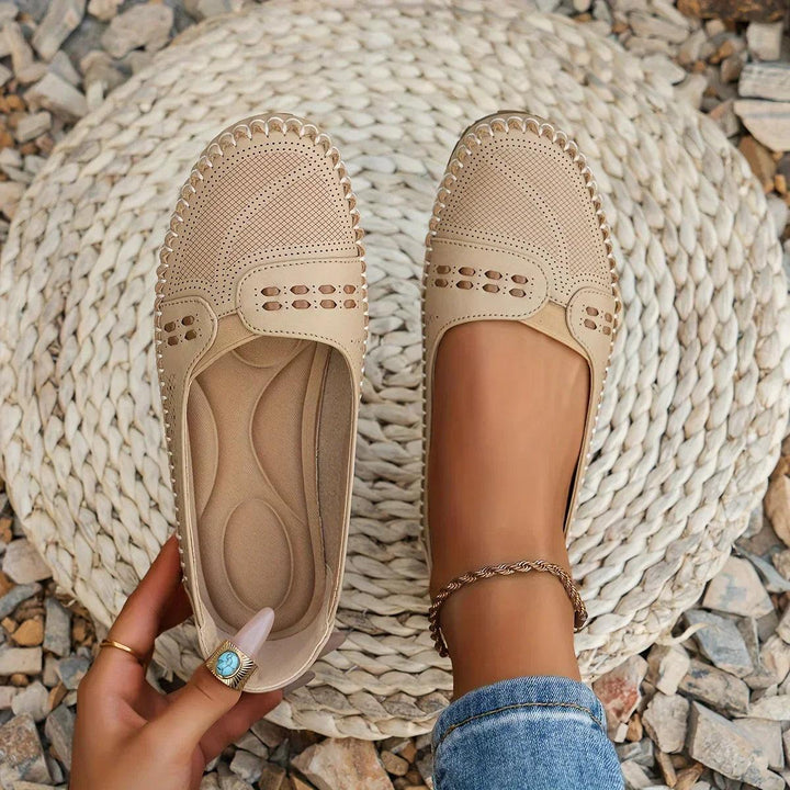 Perforated Slip-On Flats