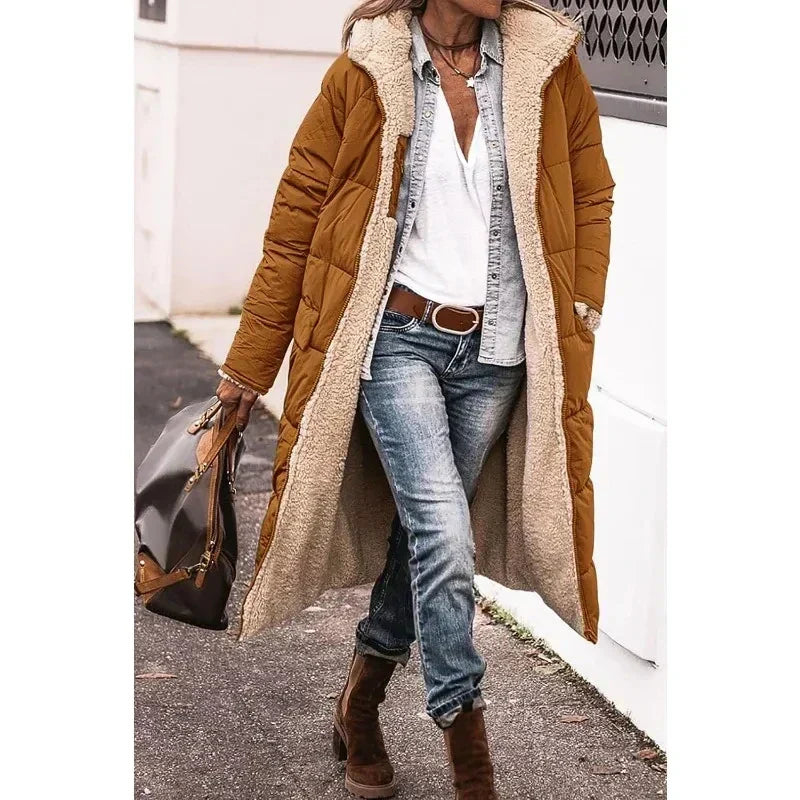 Reversible Fur Jacket | Women's Winter Outerwear