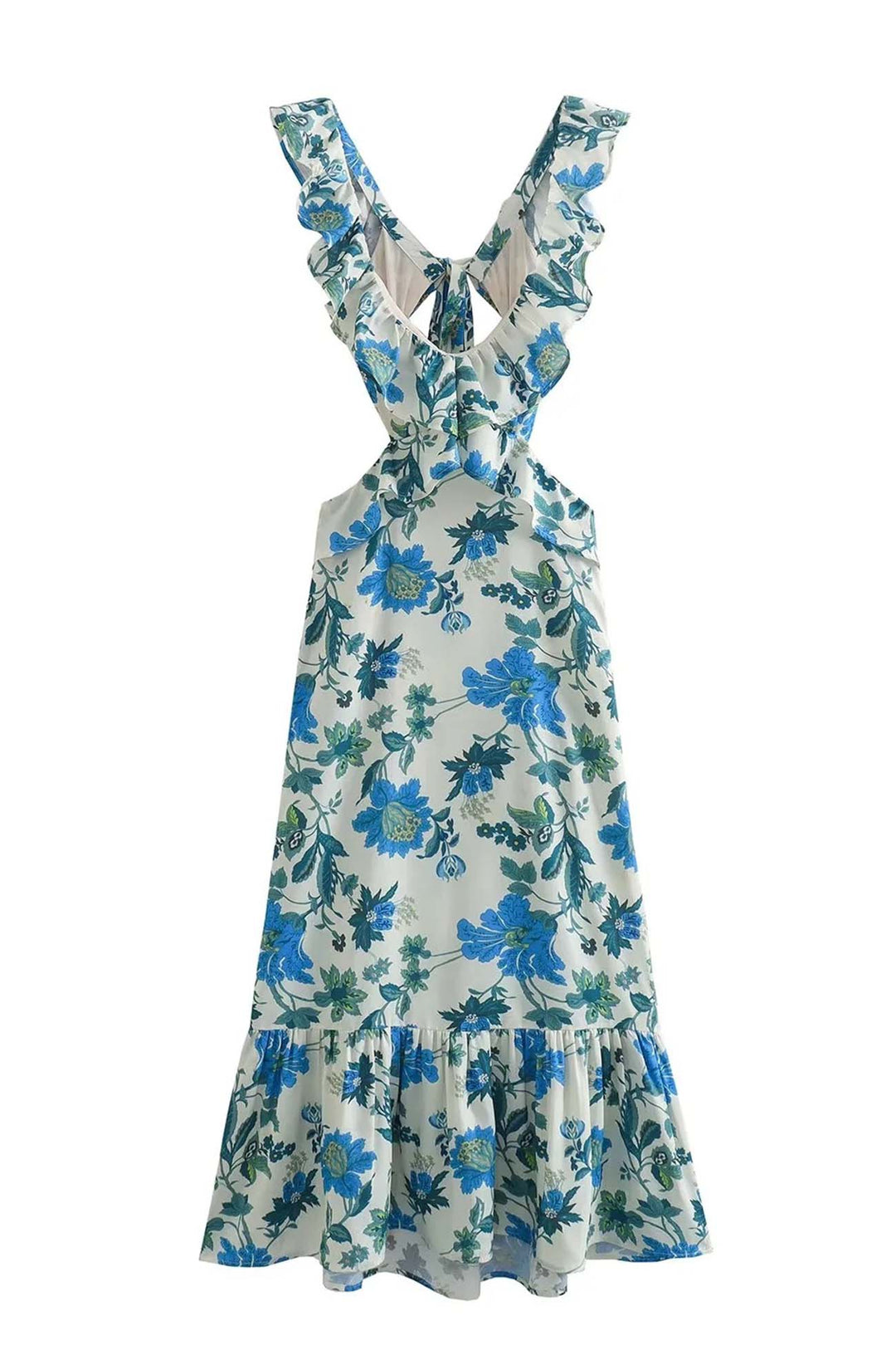 Ariella | Floral Ruffle Dress