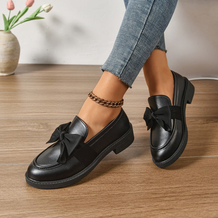 Maddy | Elegant Bow Loafers