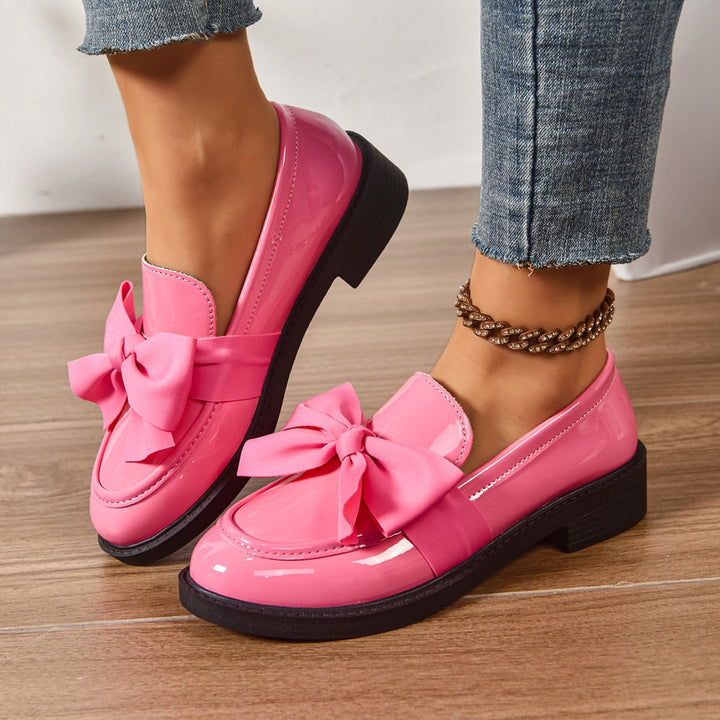 Maddy | Elegant Bow Loafers