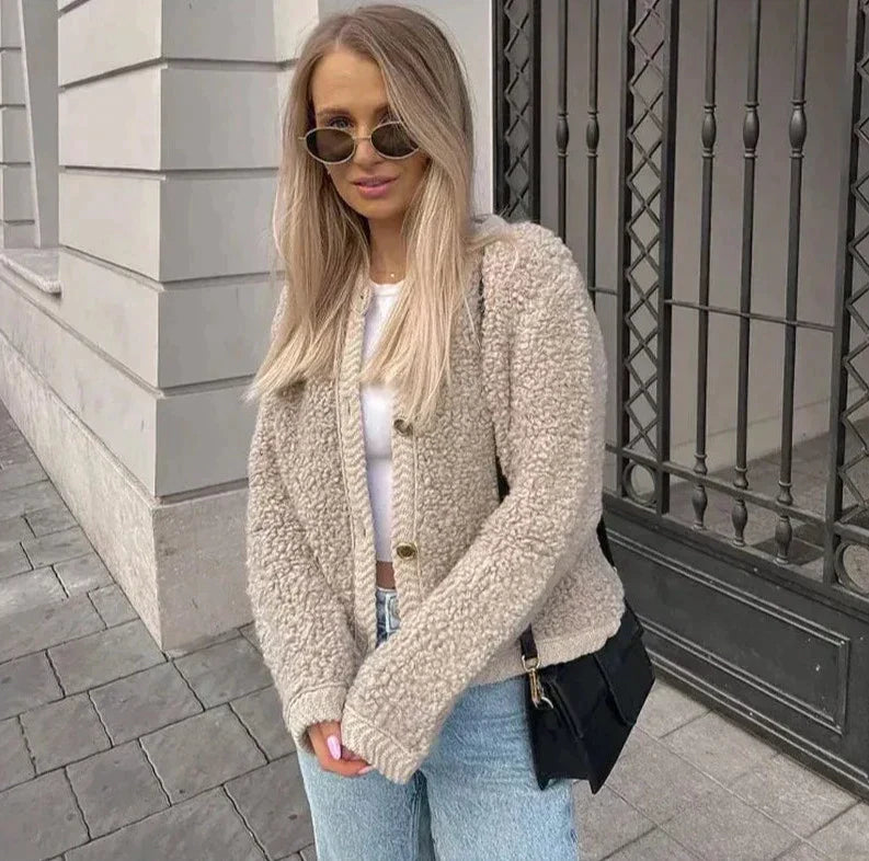 Georgia | Women's Button Front Cardigan Jacket