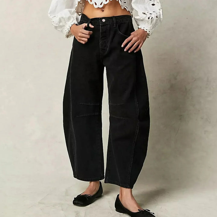 Harper | Women's Wide Leg Cropped Trousers
