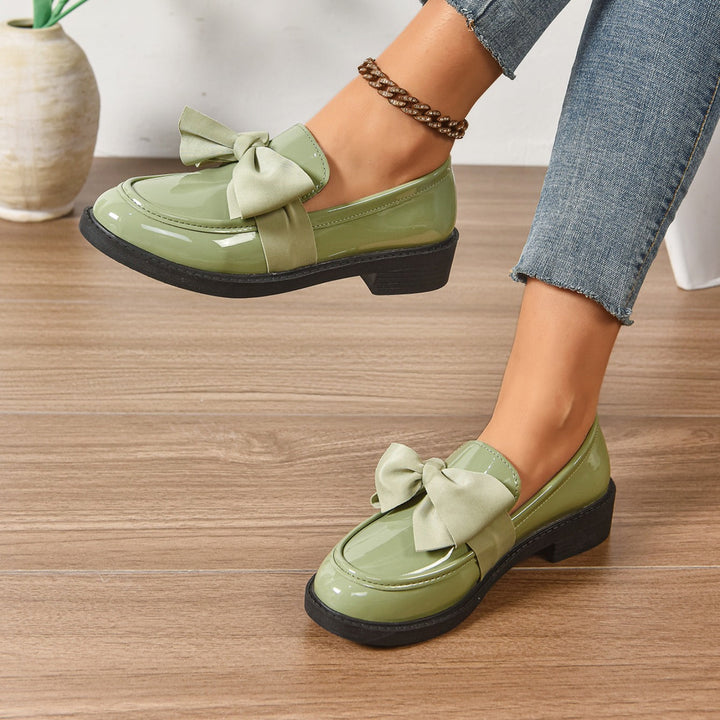 Maddy | Elegant Bow Loafers