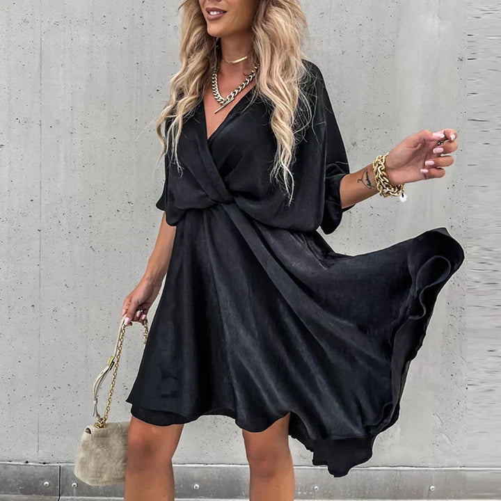 Lennon - Chic Summer High Waist Mini Dress