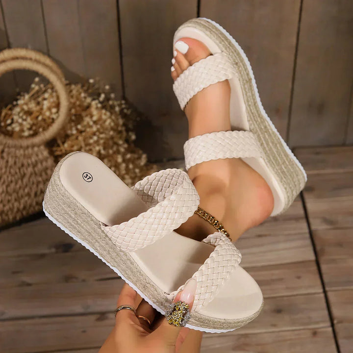 Theodora | Women's Cushioned Wedge Sandals