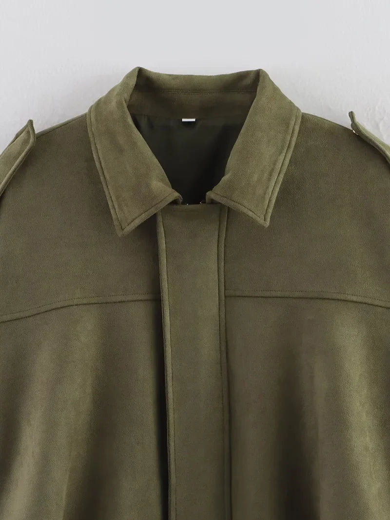 ANTWERP – Bomber Jacket – 200 – Suede
