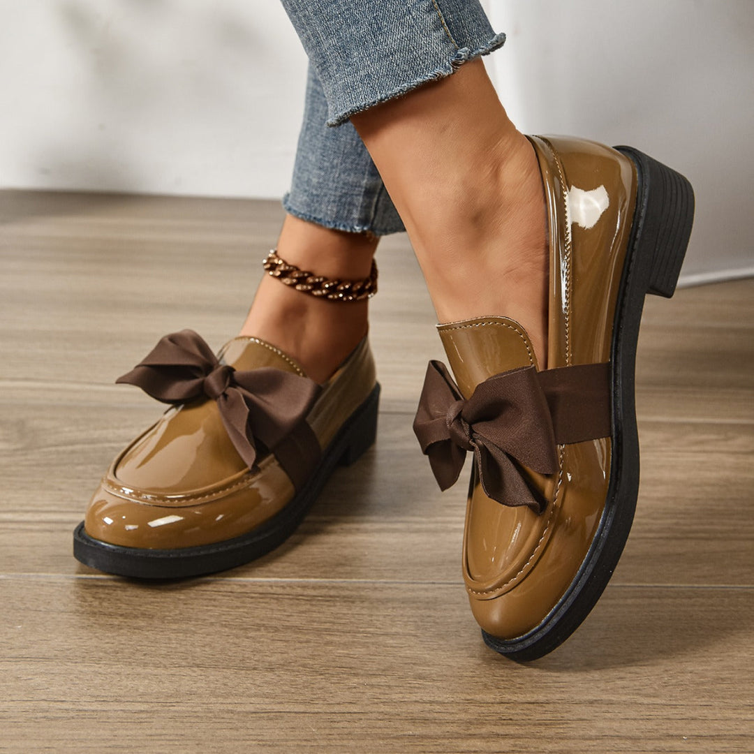 Maddy | Elegant Bow Loafers
