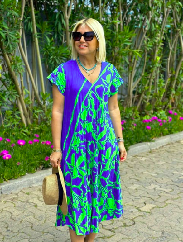 Judi | Elegant Floral Dress