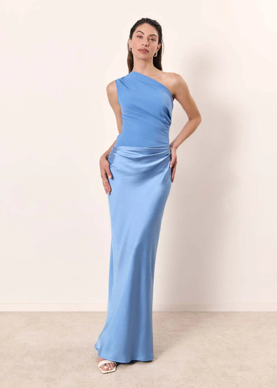 SOPHIA | ONE-SHOULDER MAXI DRESS