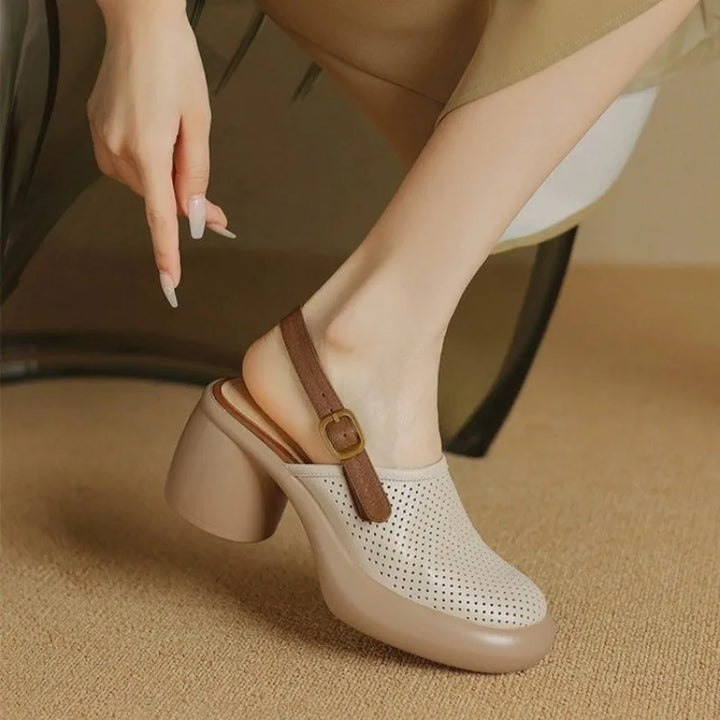 Ginger | Women's Low Heel Flat Sandals