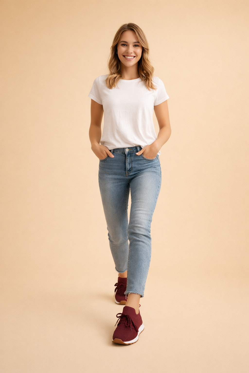 Ivana | Women’s Comfortable Slip-On Sneakers with Breathable Knit Design