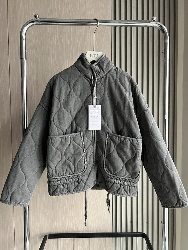 Vintage Quilted Jacket | Women's Outerwear Winter Coat