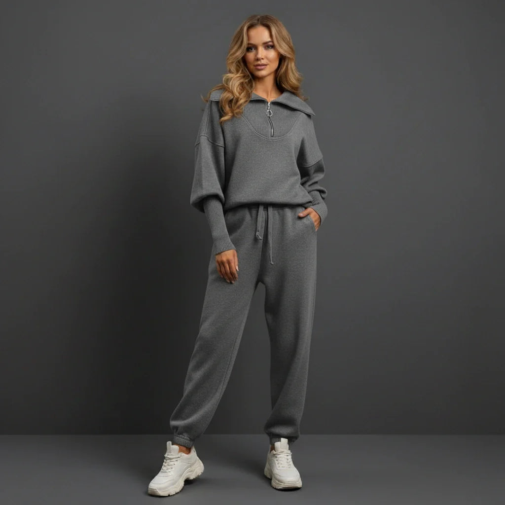 Alvara | Women's Two-Piece Set – Matching Lounge Set Top and Pants
