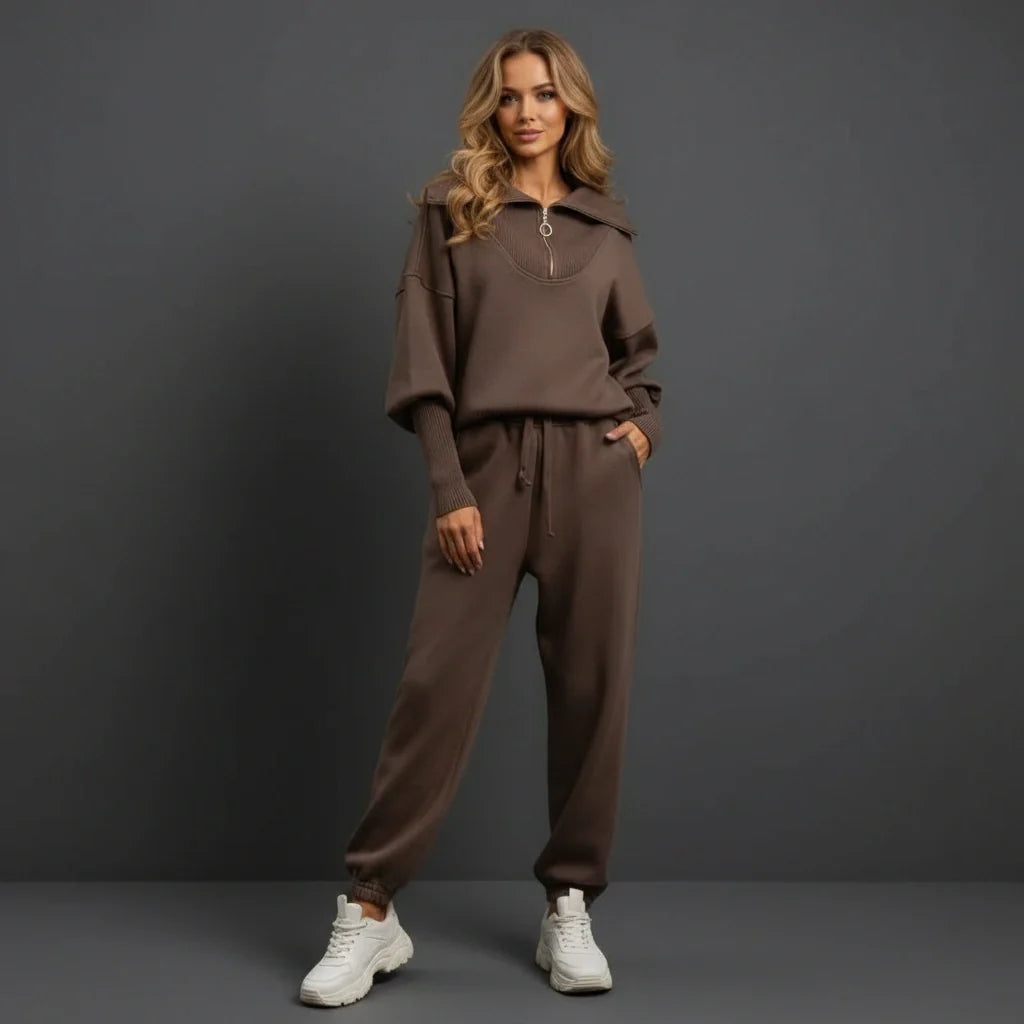 Alvara | Women's Two-Piece Set – Matching Lounge Set Top and Pants