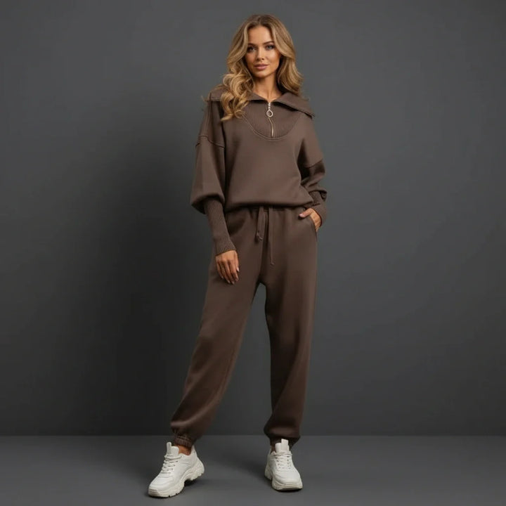 Alvara | Women's Two-Piece Set – Matching Lounge Set Top and Pants