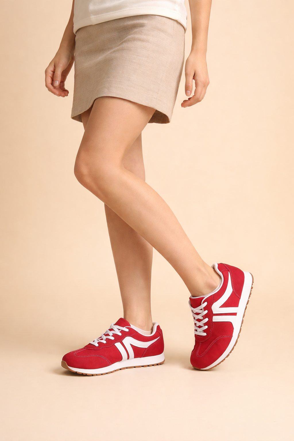 Paulina | Women’s Comfortable Lace-Up Sneakers with Versatile Design