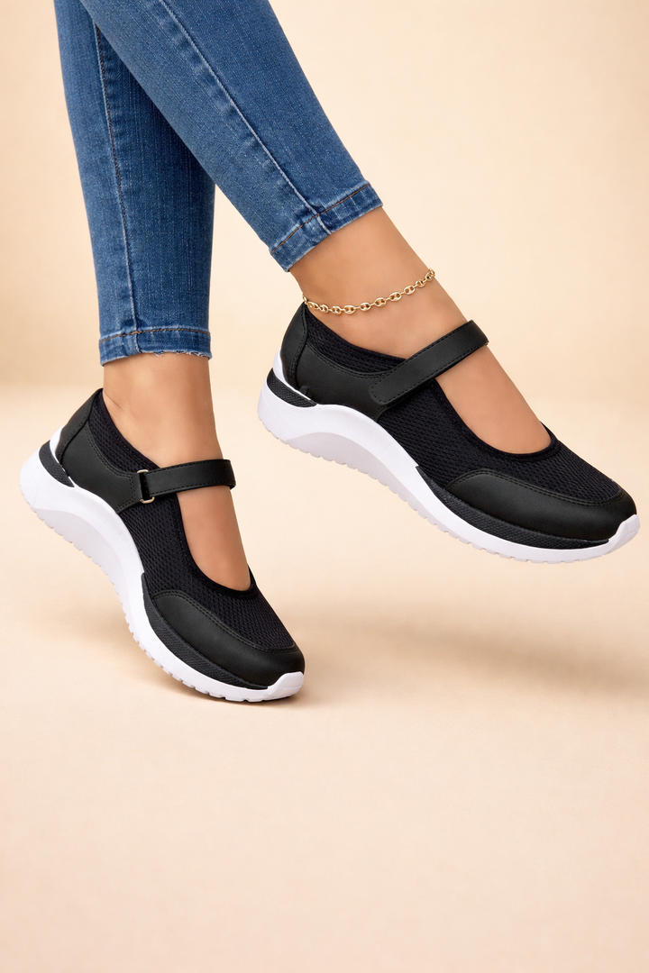 Aneta | Women’s Comfortable Mary Jane Sneakers with Breathable All-Day Support