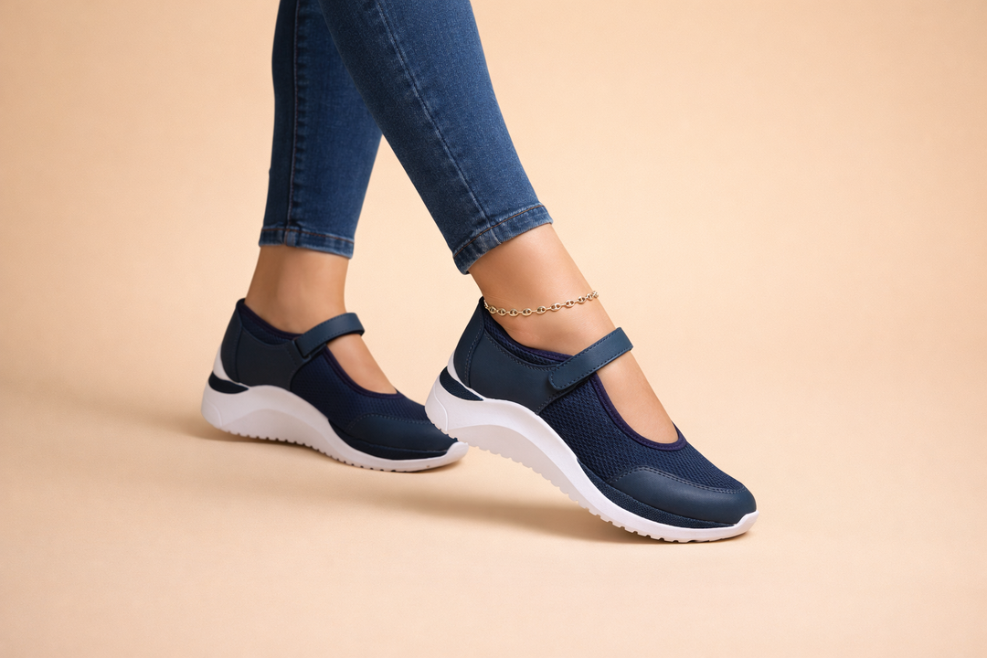Aneta | Women’s Comfortable Mary Jane Sneakers with Breathable All-Day Support