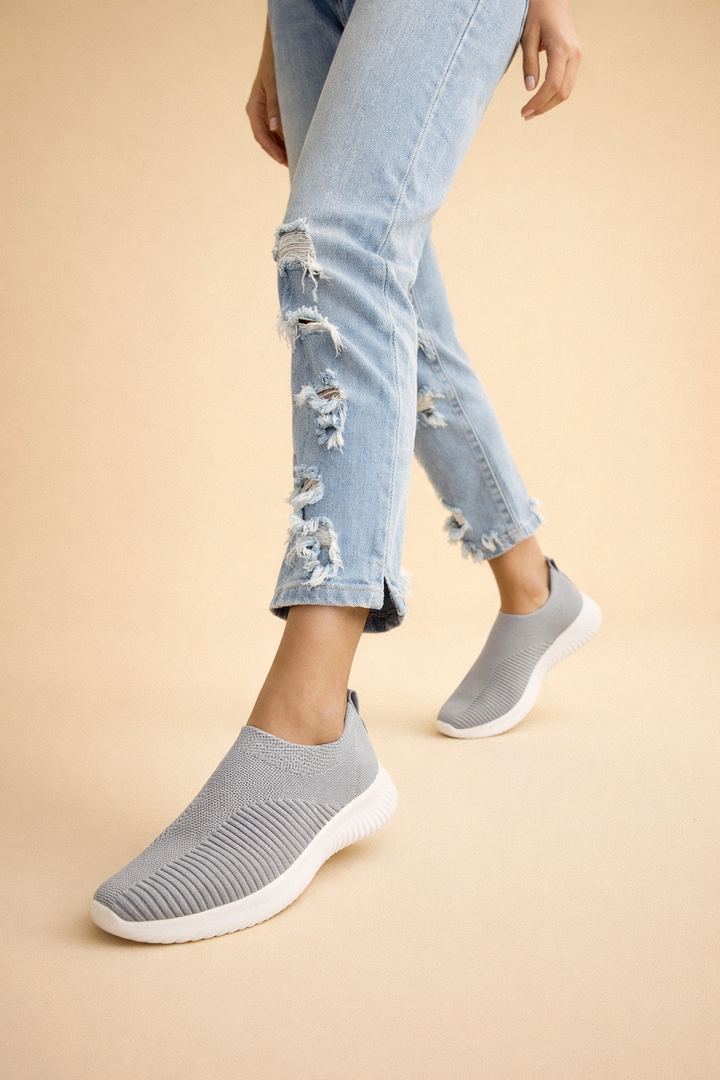 Danuta | Women’s Comfortable Slip-On Sneakers with Breathable All-Day Comfort