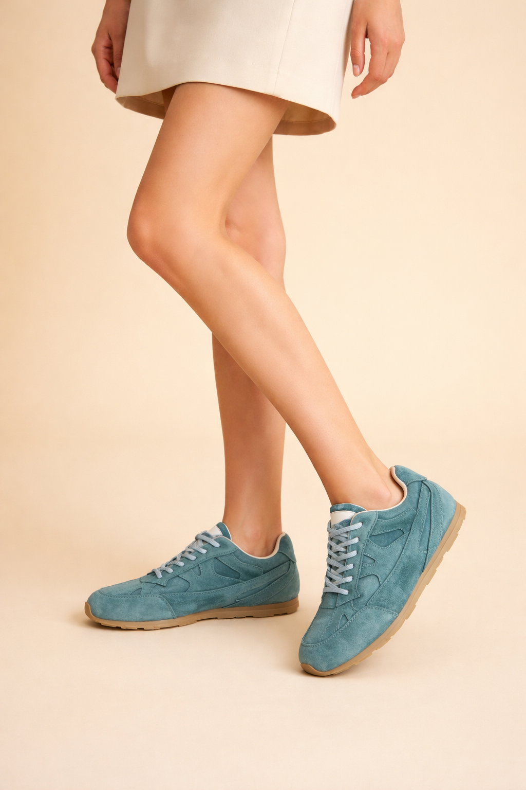Anika | Women’s Retro Casual Sneakers with All-Day Comfort