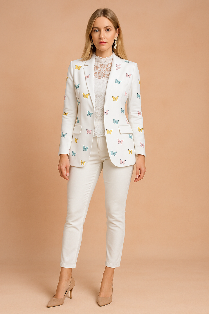 Women's Stylish Jacket with Shawl Collar Lightweight High-Quality Fabric