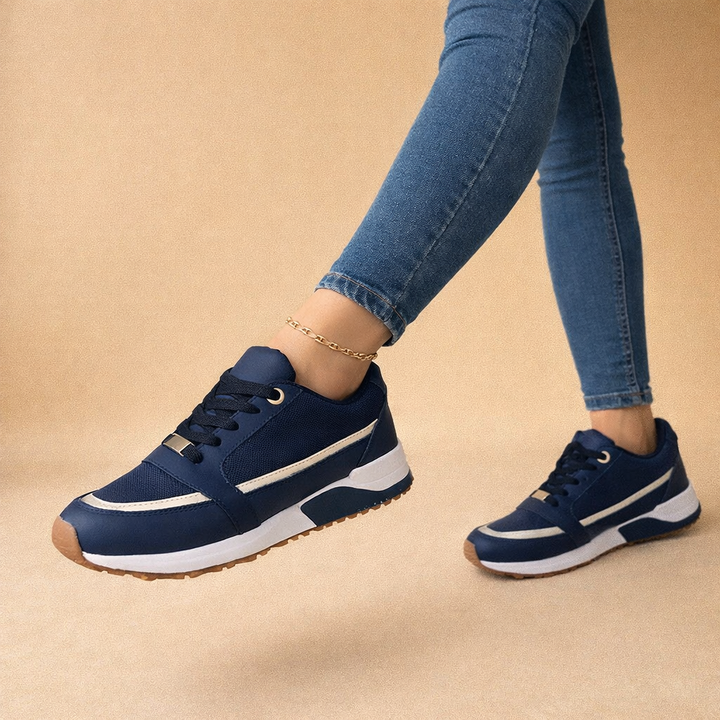 Izabella | Women’s Stylish Lace-Up Sneakers with Breathable All-Day Comfort