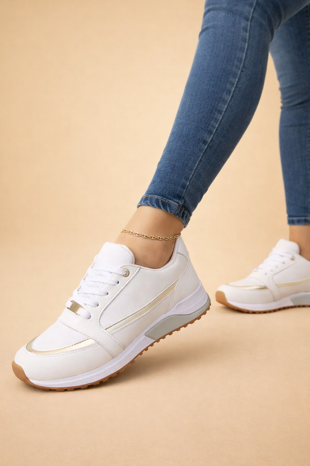 Izabella | Women’s Stylish Lace-Up Sneakers with Breathable All-Day Comfort