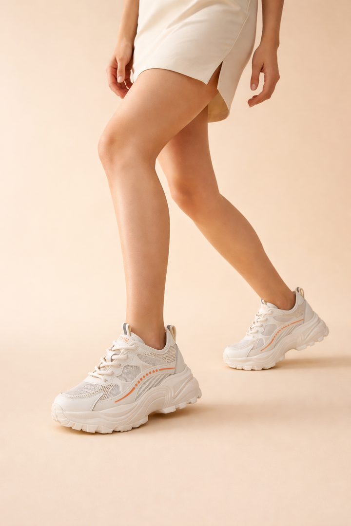 Mina | Women’s Stylish Platform Sneakers with Breathable All-Day Comfort