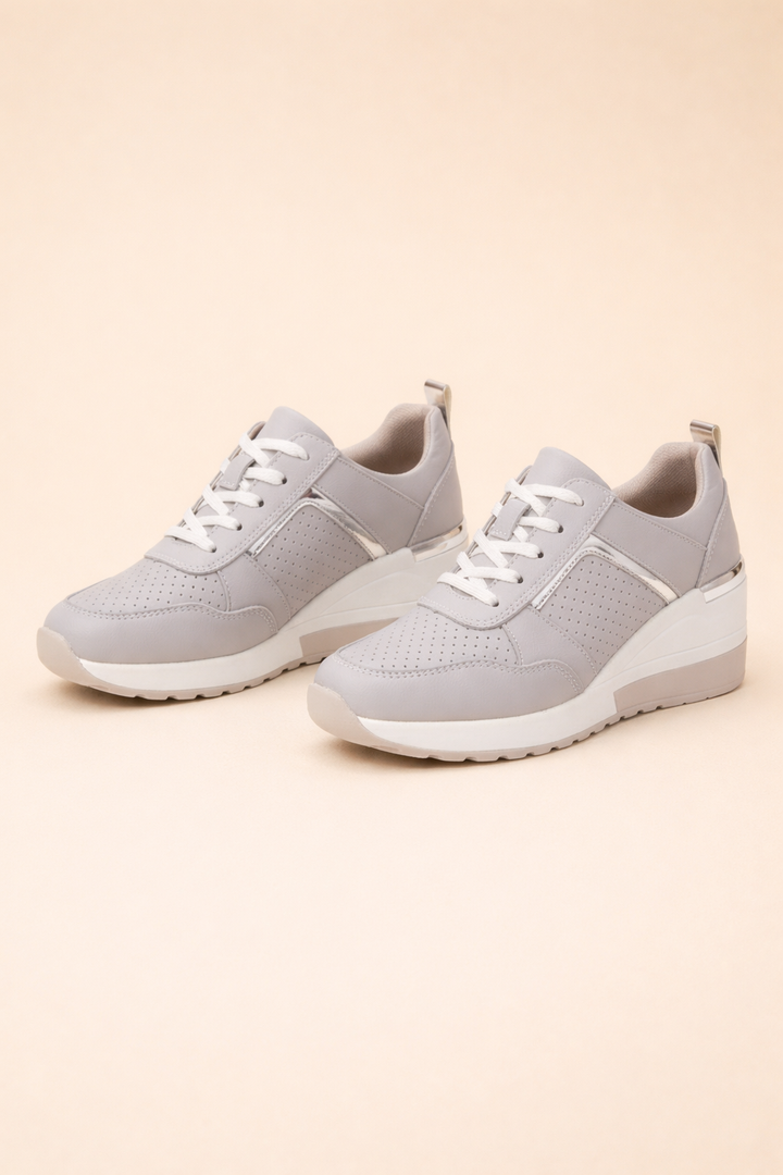 Olga | Women’s Stylish Wedge Sneakers with Breathable All-Day Comfort