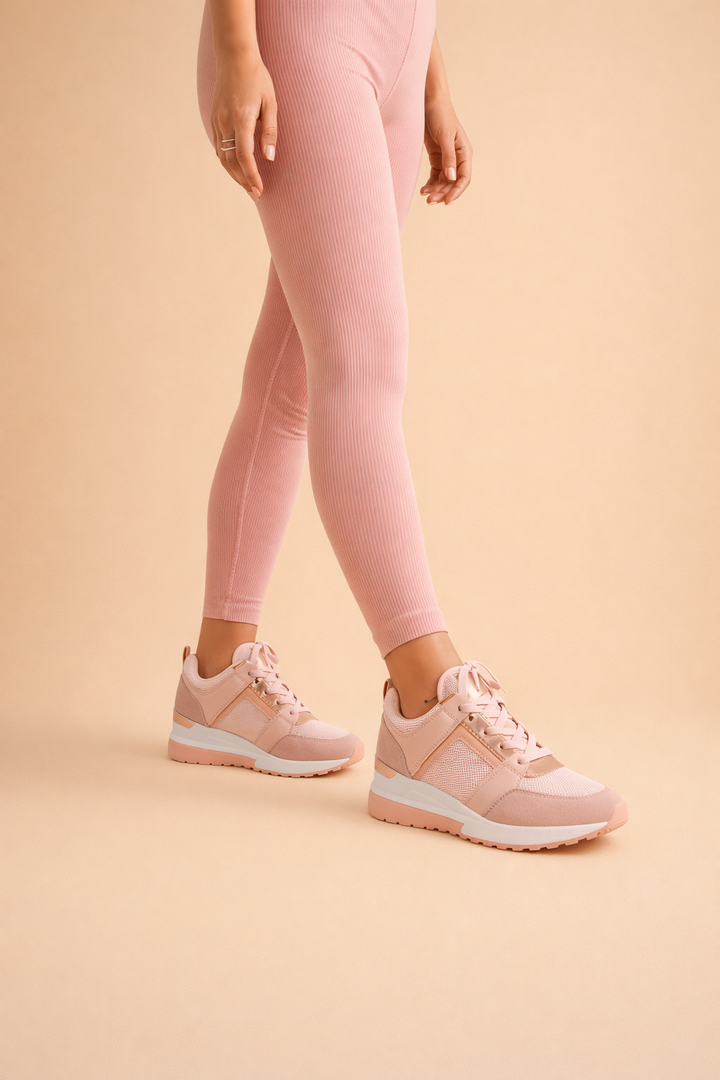 Olga | Women’s Stylish Wedge Sneakers with Breathable All-Day Comfort