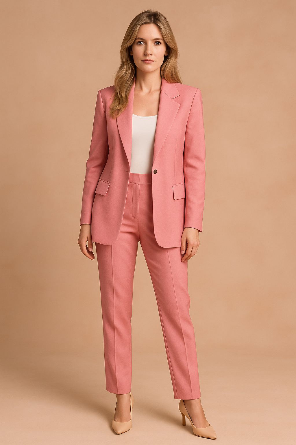 Women's Suit Modern Fitted Design High-Quality Fabric